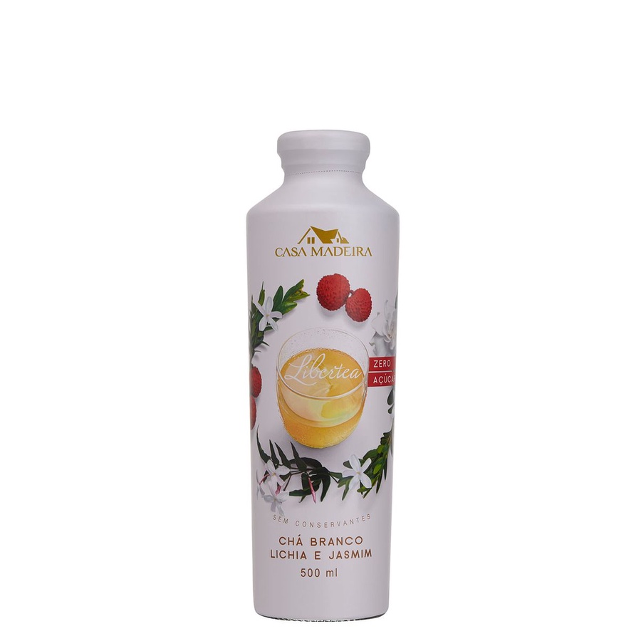 Chá Casa Madeira Branco Lichia E Jasmin 500 Ml em Oferta na Shopee