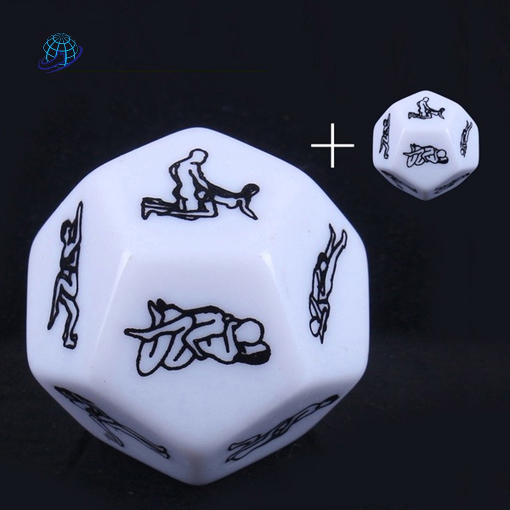HOT | 2 Pcs Adult Game Bedroom 12 Sex Love Posture Flirt Erotic Role Play  Funny Toy Dice | Shopee Brasil
