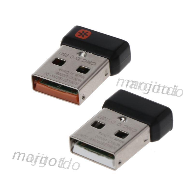 Dongle Receptor Sem Fio Adaptador Usb Unifying Para Logitech Mouse ...