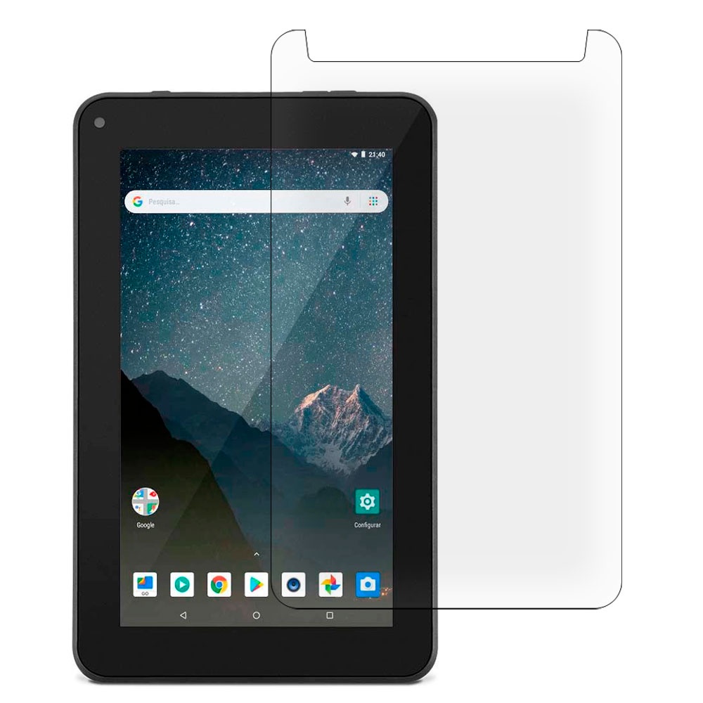 Pelicula de Vidro Tablet Multilaser M7 M7S M7 Plus M7s Plus Tela 7 Polegadas Anti Risco