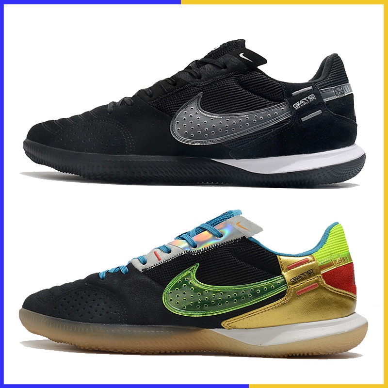 Nike388 Streetgato Tiempo Gato IC MD Homens Chuteiras De Futebol Esportivo Futsal 8