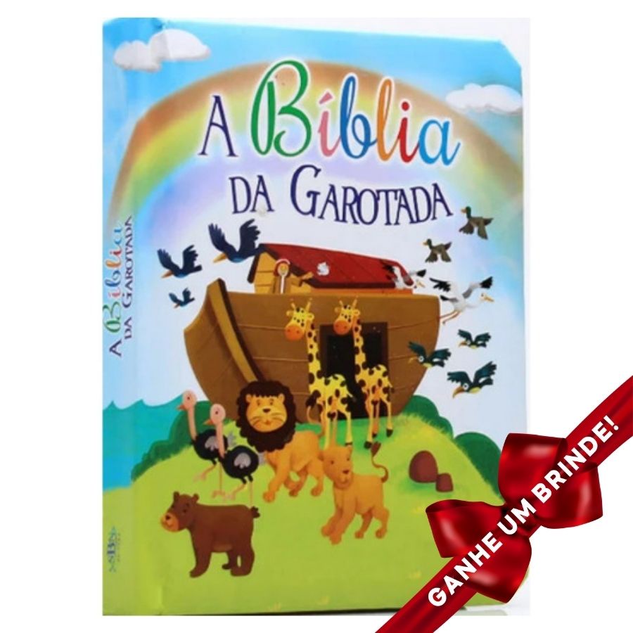 Bíblia Da Garotada Capa Dura Almofadada Bíblia Infantil Crianças Infantil Filhos Cristã
