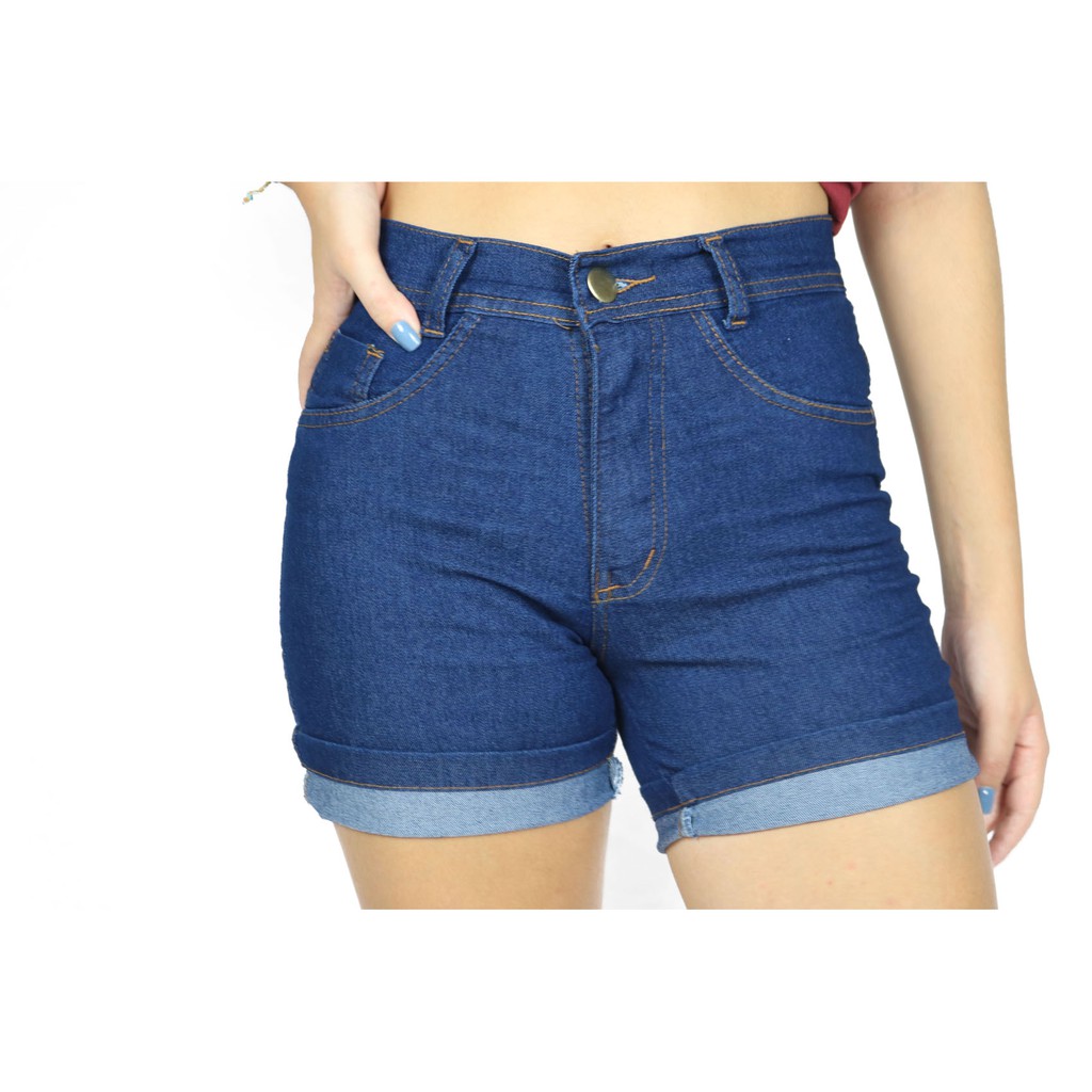 bermudas femininas cintura alta