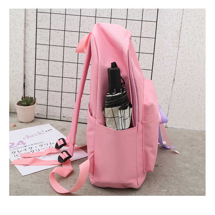 4 Pcs Set 4in1 Coreano Ulzzang Ins Meninas Fita Carta Mochilas Adolescente Estudante Bolsa De Ombro Bolsa Mochila Shopee Brasil - buddy baseball cap roblox carinhas fofas cabelo lindo roupas