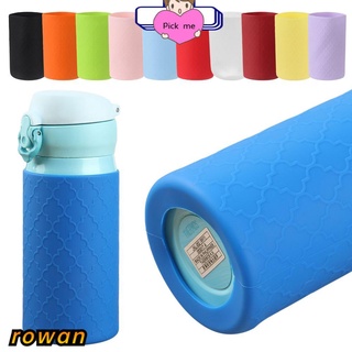 ROW Nova Bota Para Garrafa Esportiva Capa De Copo Antiderrapante Tampa De Água Silicone Protetora Acessórios Inferior/Multicolorido