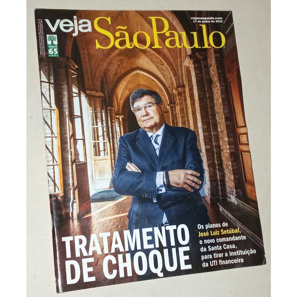 Revista Veja São Paulo Julho 2015 José Luiz Setubal