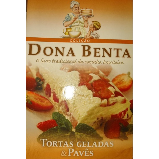Livro coleção Dona Benta tortas geladas e pavê
