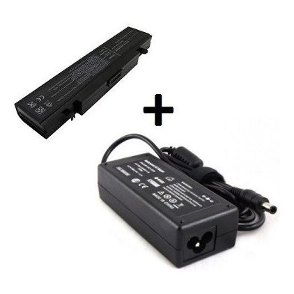 Kit Fonte 19v 3,16a + Bateria Para Samsung Np500p4c-ad2br