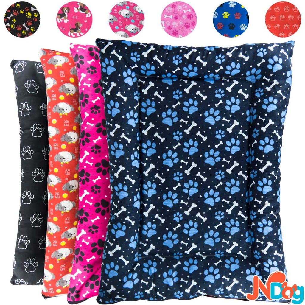Cama para Cachorro Caminha Pet Pequeno Medio e Grande Colchonete com Bordas JN Pet