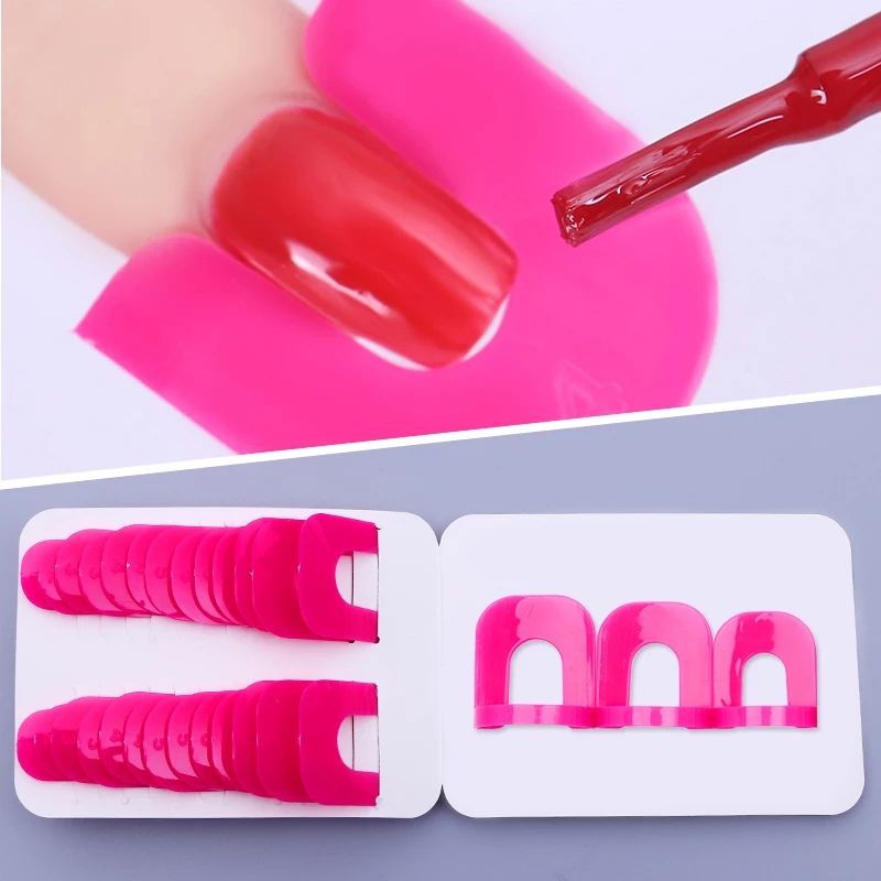 Protetor Para Molde E Pintar Unhas 26 Peças em Oferta na Shopee