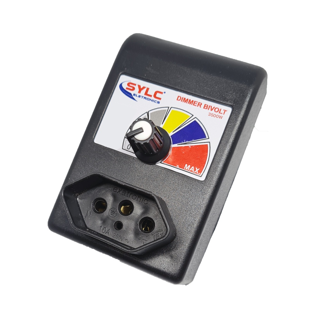 Controlador Eletrônico Bivolt 3500w C/Dissipador DIMMER