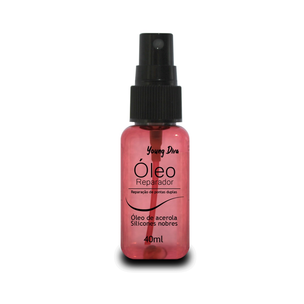 Óleo reparador acerola 40ml reparador de pontas duplas - Young Diva