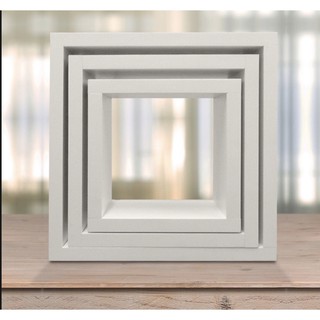 kit Nichos decorativos conjunto com 3 nichos 100% MDF quadrado para Quarto, Sala, Banheiro, Cozinha