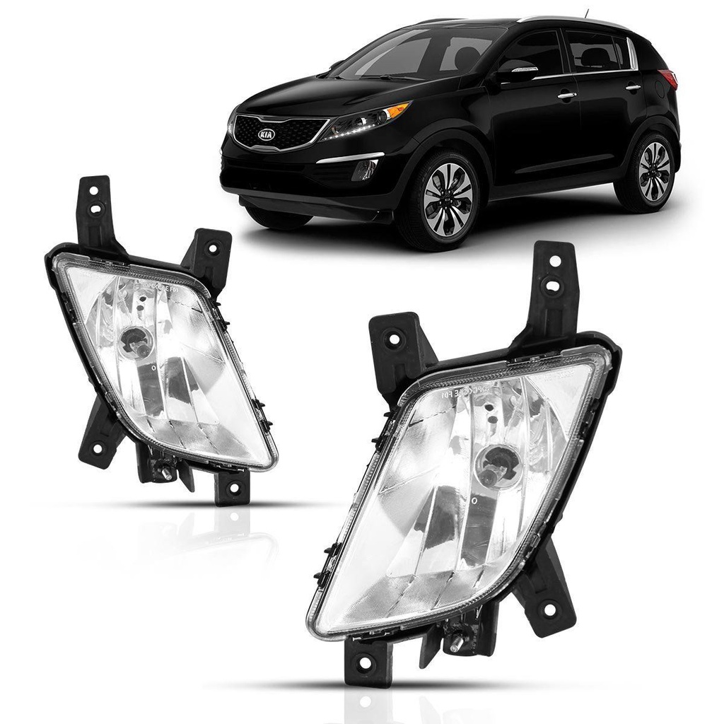 Par Farol Milha Sportage 2011 2012 2013 2014 em Oferta na Shopee