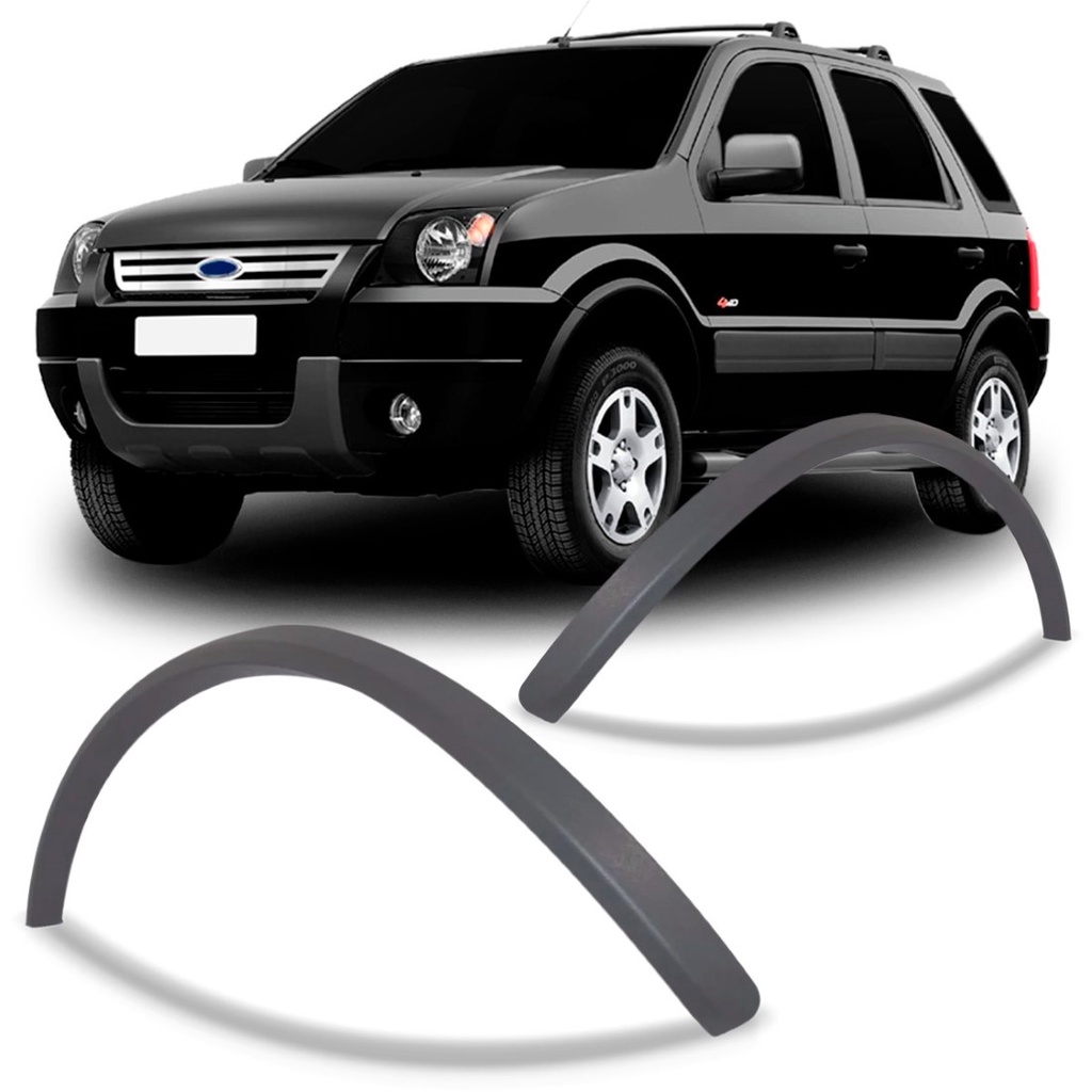 Acabamento Moldura Parachoque  Ecosport 2003 2004 2005 2006 a 2012 Dianteiro em Oferta na Shopee