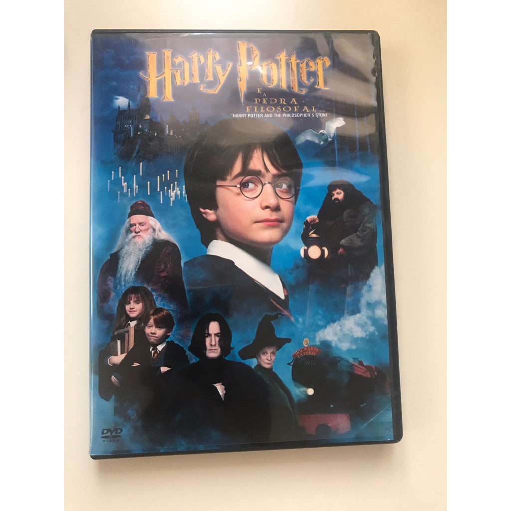 dvd filme Harry Potter e a Pedra Filosofal - original em bom estado ...