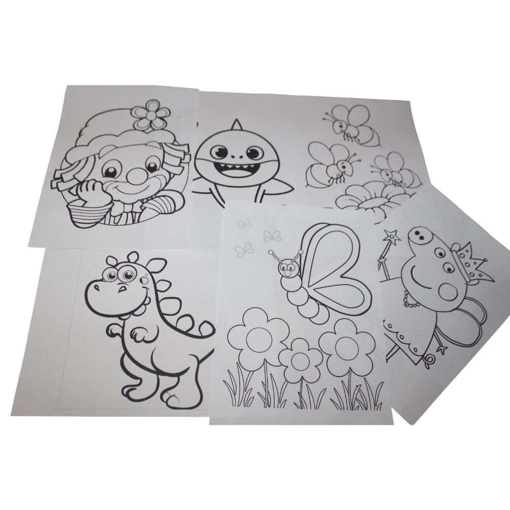 Kit 100 Desenhos Para Pintar E Colorir Sonic - Folha A4 ! 2 Por Folha! -  #0140