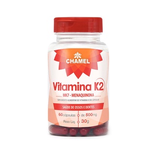 Vitamina K2 500mg 60 cápsulas - Chamel