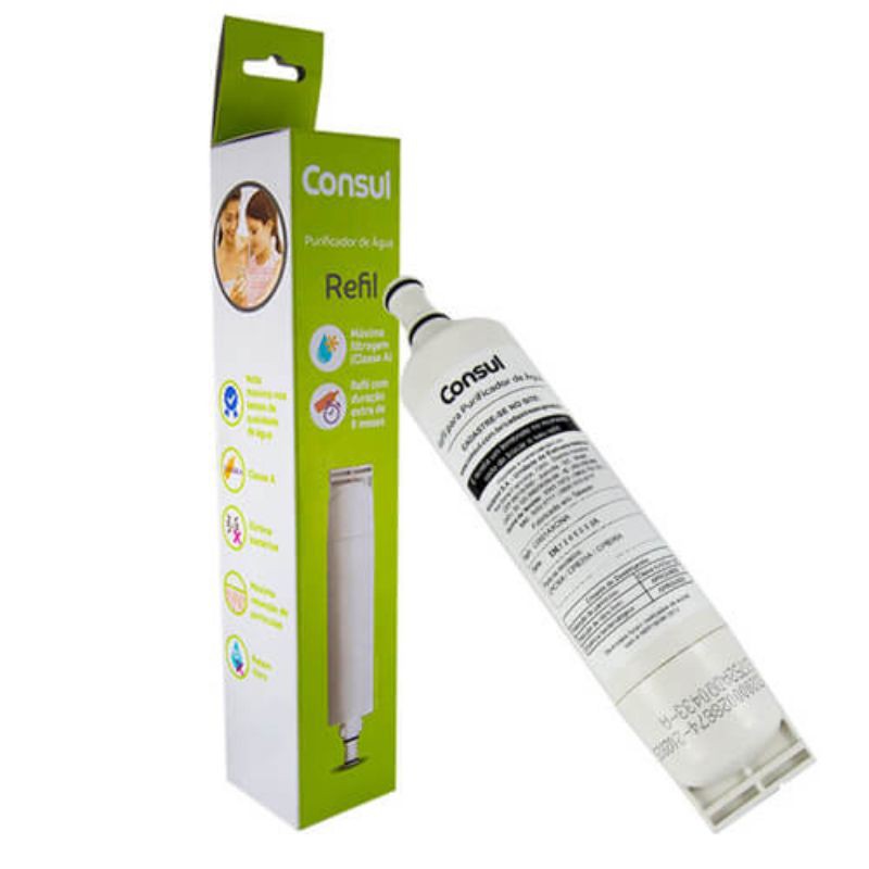 Refil Filtro Consul CIX01AX para Purificador de Água CPC30, CPB35 e CPB36 Original