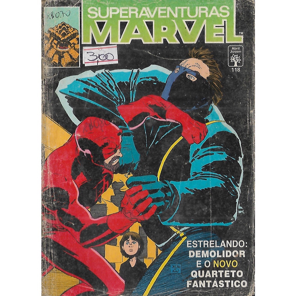 Superaventuras Marvel n° 118 - abril de 1992 - Editora Abril