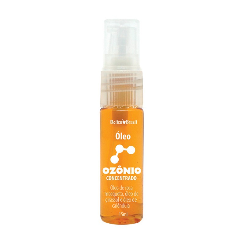 Óleo Ozônio Concentrado Cicatrizante e Anti-inflatório da Pele Auxilia nos Casos de Psoríase -15ml.