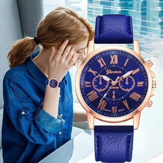 Hara Pedra De Cristal Numeral Romano Analógico Quartz Rodada Caso De Pulso Presente Mulheres Relógios Relógio De Luxo À Prova D