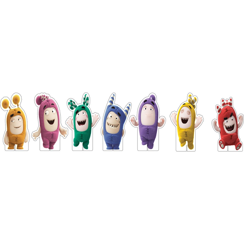 Kit Display De Mesa Festa Infantil Oddbods