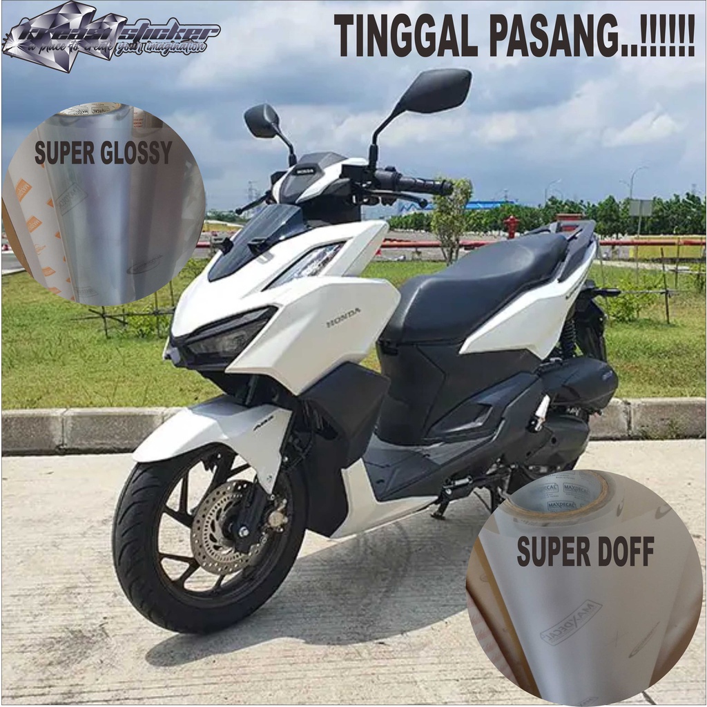 Adesivo Decalque VARIO 160 Novo Corte Simples SUPER Brilhante/DOFF Acorde Ao Padrão De Motocicleta