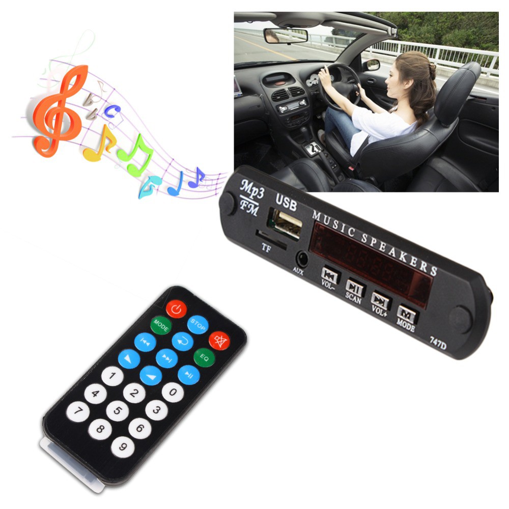 Placa Decodificado Usb Sd Caixa Ativa Mp3 Player Bt Usb Sd Fm  Aux  Amplificador Modulo  Amplificador Modulo Radio fm