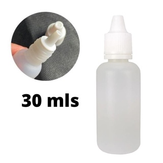 Frasco Conta Gotas 30ml Plástico c/ Lacre