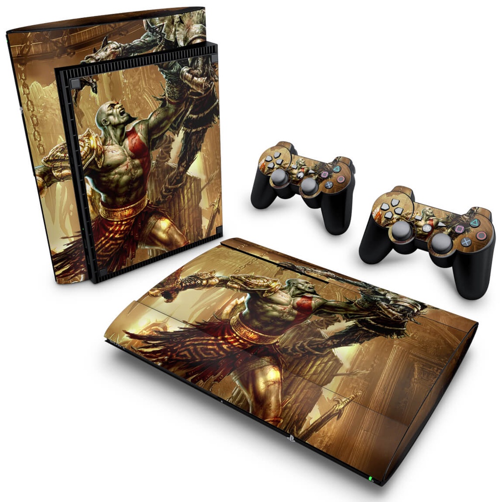 Skin PS3 Super Slim Adesivo - God Of War 3 #A