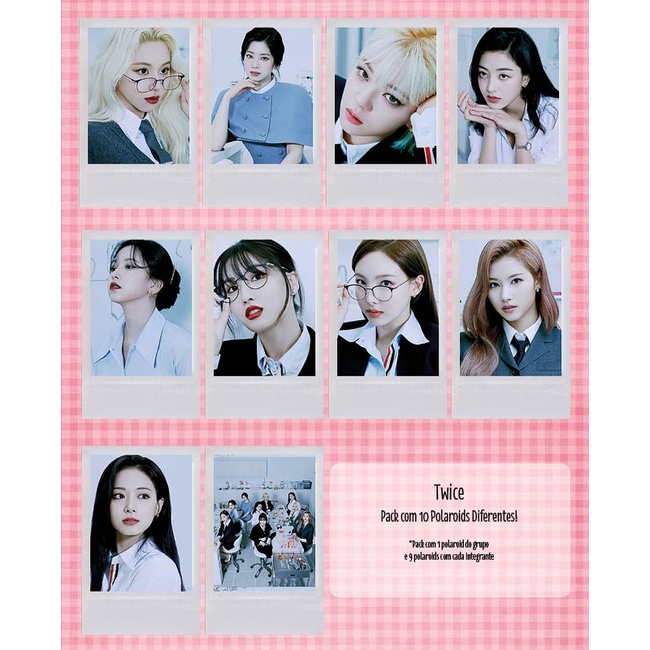 Kpop Twice Pack Com Fotos Girl Group Kpop Shopee Brasil