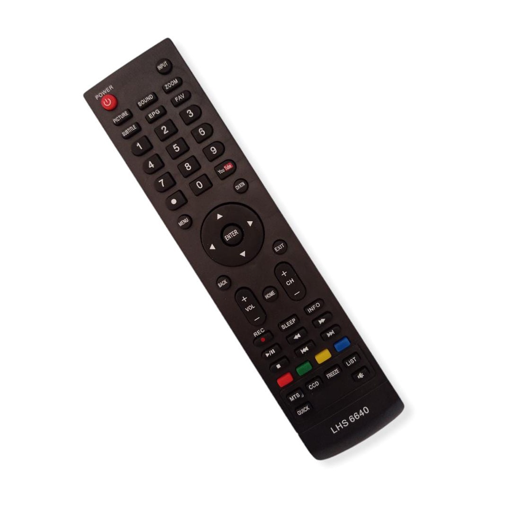Controle Compatível Tv Semp Toshiba Ct-6640 Tecla You Tube