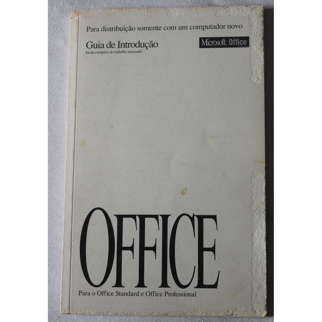 Livro Microsoft Office - Guia De Introdução