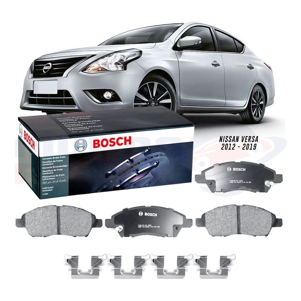 Pastilha Freio Ceramica Original Bosch Versa 2012 /19