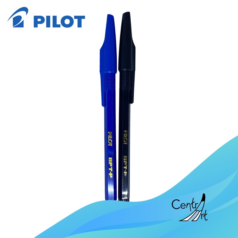 Caneta Esferográfica pilot BPT-P Preta/tinta Azul
