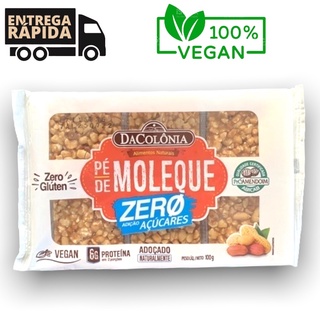 Pé de Moleque Zero Açúcar 100g DaColônia