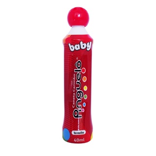 Marcador De Bingo Baby Caneta Carimbo Pinguelô 40ml Vermelho em Oferta na Shopee