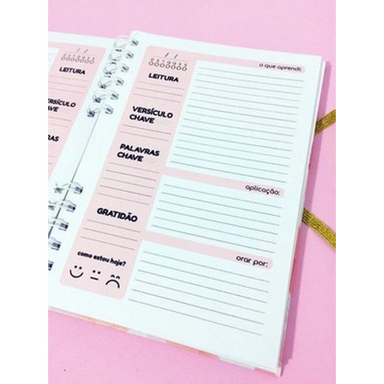 Caderno Devocional Com Capa Personalizada