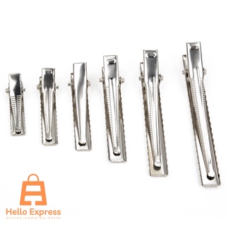 Bico de pato metal banhado niquel 35/45/55mm com 50 uni.