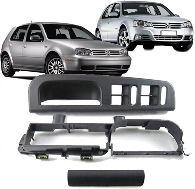 Grade Moldura Inferior  Puxador De Porta Lado Motorista Golf Bora