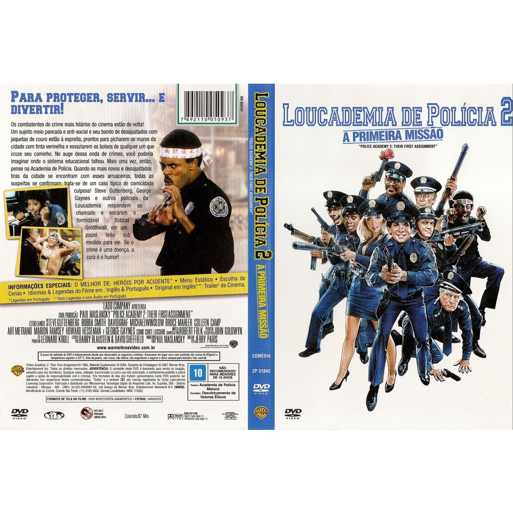 LOUCADEMIA DE POLICIA 2 - A PRIMEIRA MISSÃO (1985)