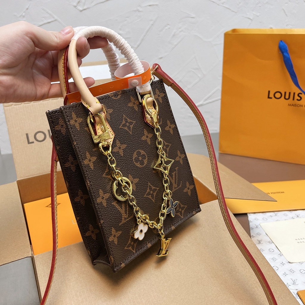 Louis Vuitton LV Pequena Bolsa Para As Mulheres , Couro Crossbody Bag  Shoulder Tote Top Handle De Telefone Celular De Embreagem Mini Mochila  Carteira E Satchel - Escorrega o Preço