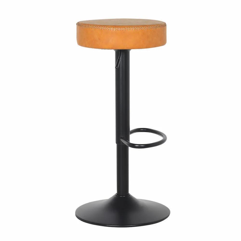 Banqueta Viena Vintage Regulável Bar Bistrô Balcão Cozinha Caramelo em Oferta na Shopee