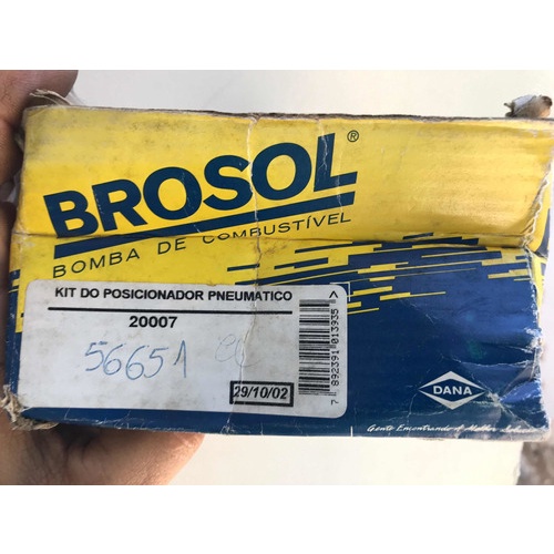 Cápsula Desafogadora Solex 2e Monza 1989 ..... Brosol 20007