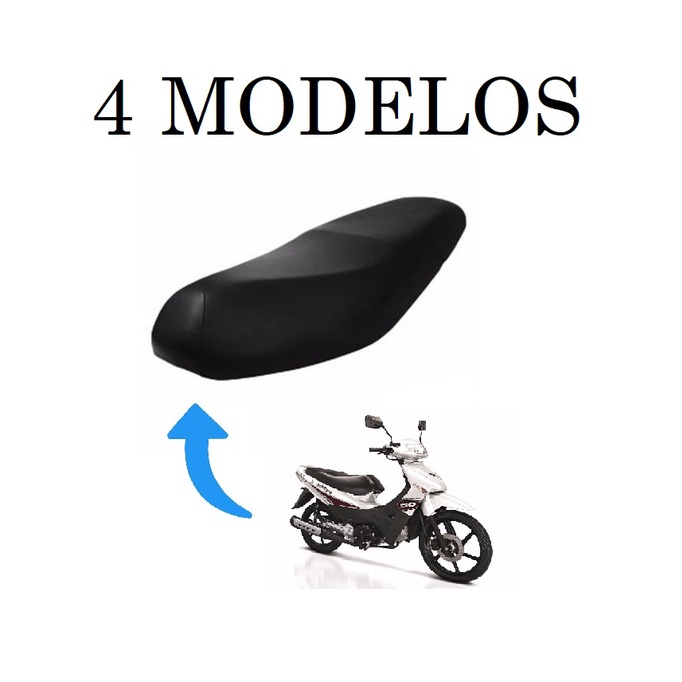 Capa Do Banco  Traxx Sky 50 Cc Modelo Original Todos Os Anos  Lisa Antiderrapante Fibra De Carbono