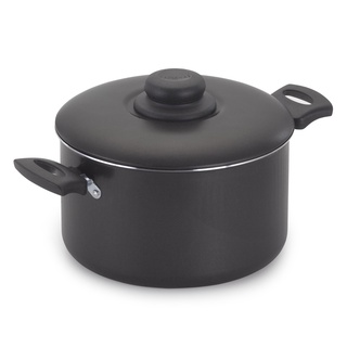 Panela Caldeirão C/ Tampa Antiaderente Techflon Alumínio Nacional N°18 - 2,7 Litros