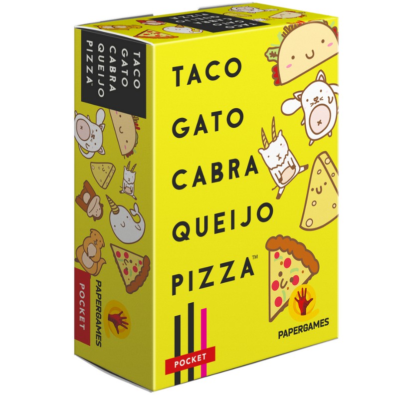 Taco Gato Cabra Queijo Pizza jogo de cartas