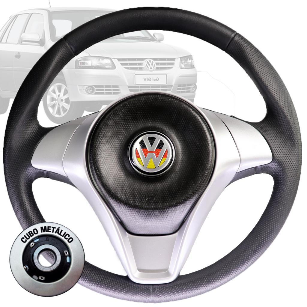 Volante Esportivo Sporting Prata vw Alemanha Gol Parati Saveiro Santana Golf Antigo Polo G2 G3 G4