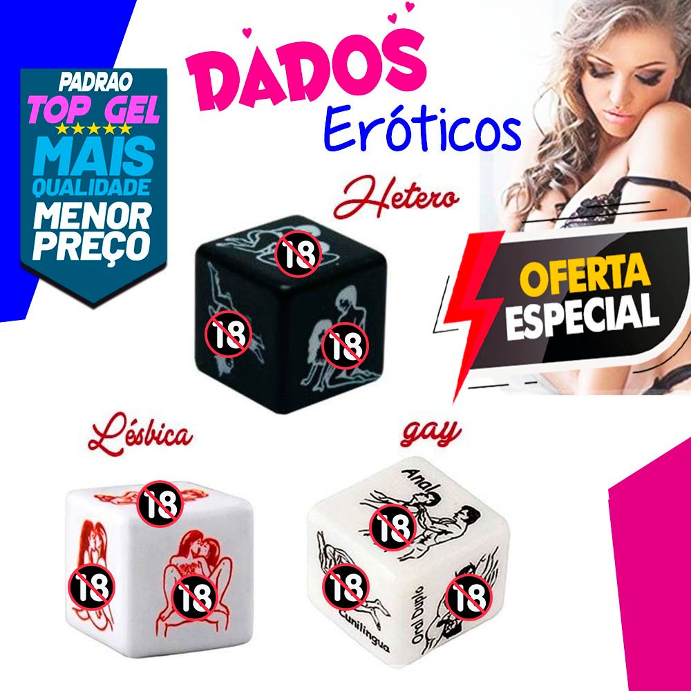 Dado sexy Posições Sexuais eróticos (Cores Sortidas) produtos Diversão Ao Cubo - sex shop